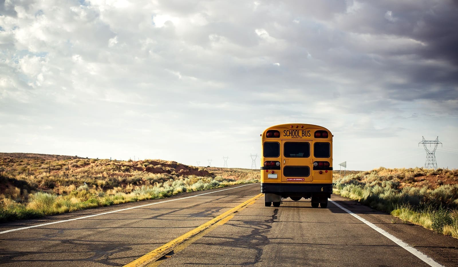 school bus in California